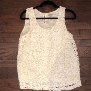 Lucky brand lace top❤️
